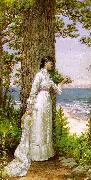 Alfred Thompson Bricher Under The Seaside Tree painting